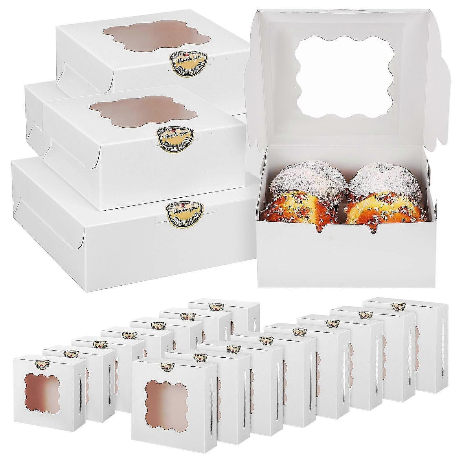 Boxes Paper Cupcake Boxes for Party 20Pcs Paper