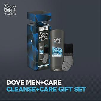 Dove Men+Care Cleanse+Care Wash & Socks Gift Set 1 piece, Choose pack 1,2,3 or 4