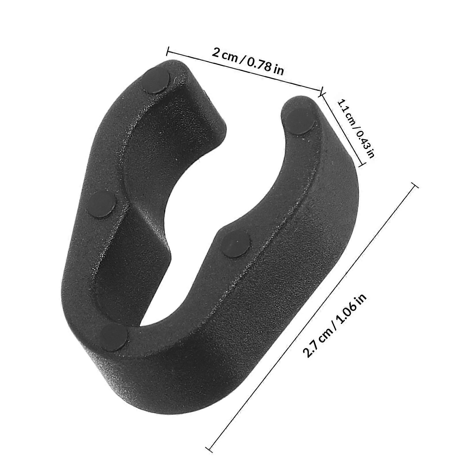 Durable Mic Cable Clips 10Pcs Plastic Cable Holders for Home Use