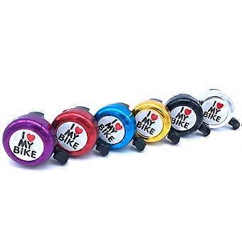 Cycling Ring Bell Safety Warning Horn for Purple Handlebar