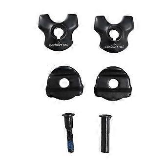 Bike Seatpost Clamp for Carbon Saddle Rails Adapter Bicycle Seatpost Tube Oval / Round Clips Cycling Accessories-Good