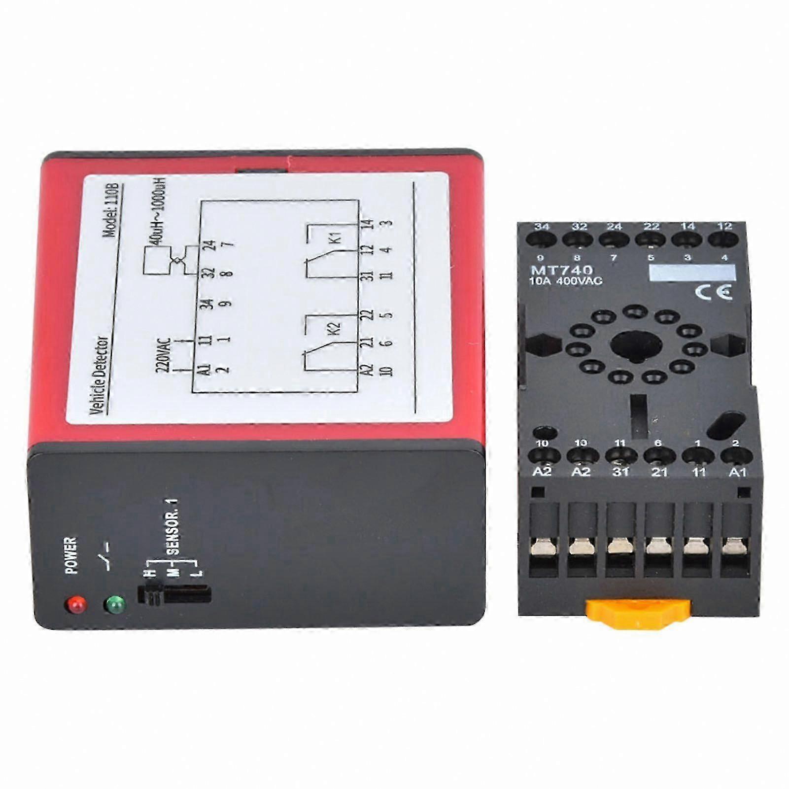Parking Lot Access Control Single Channel Inductive Loop Vehicle Detector