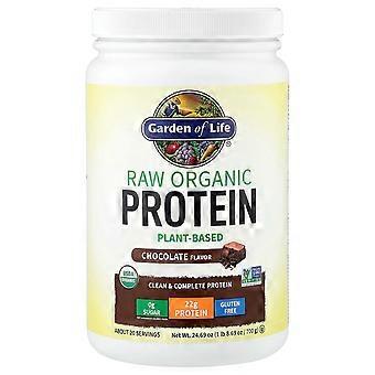 Garden of Life, Proteine ​​Biologiche CRUDE, Cioccolato, 700 g (1 lb 8.69 oz)