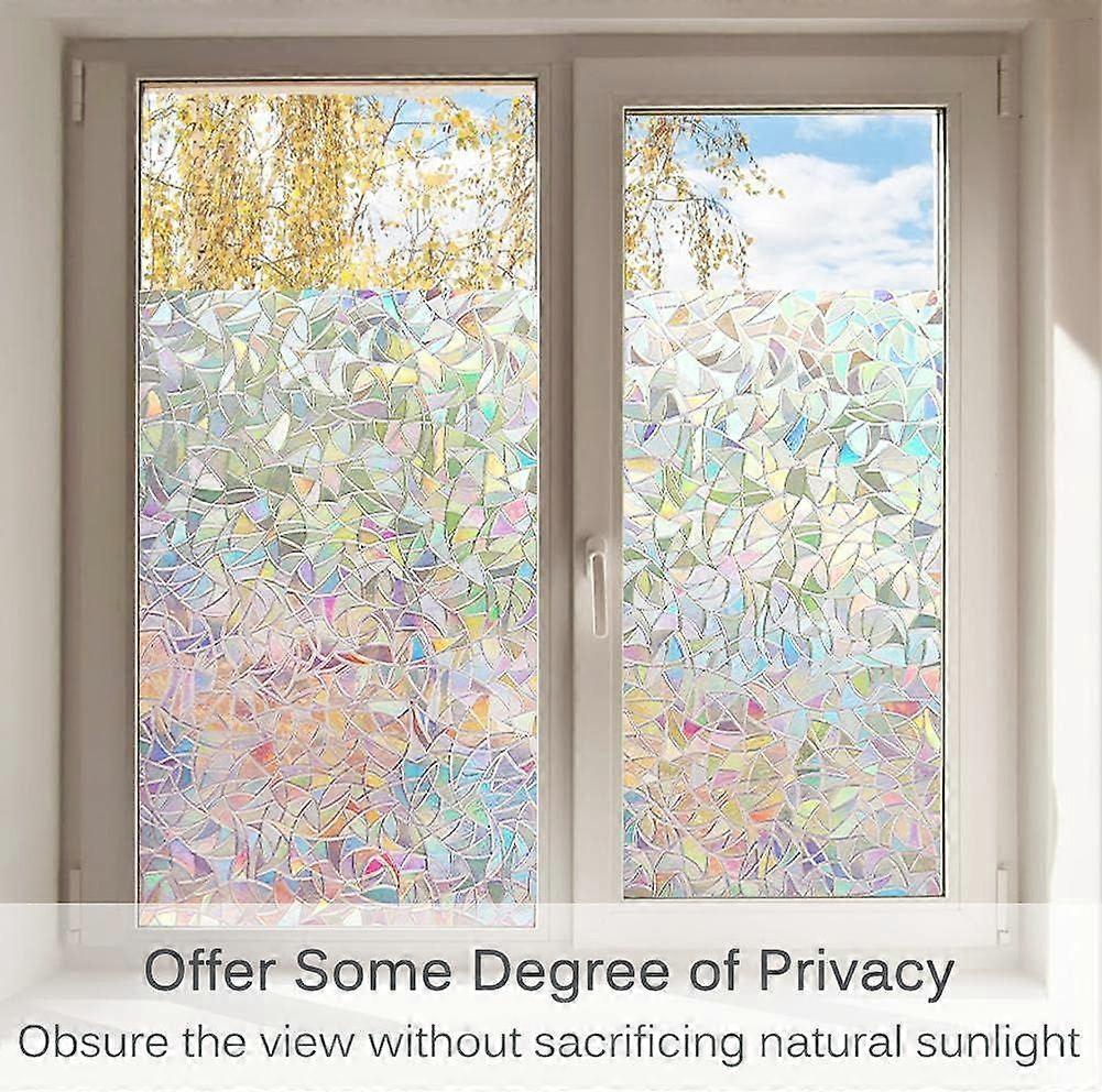 Rainbow Effect UV Blocking Semi-Private Window Film