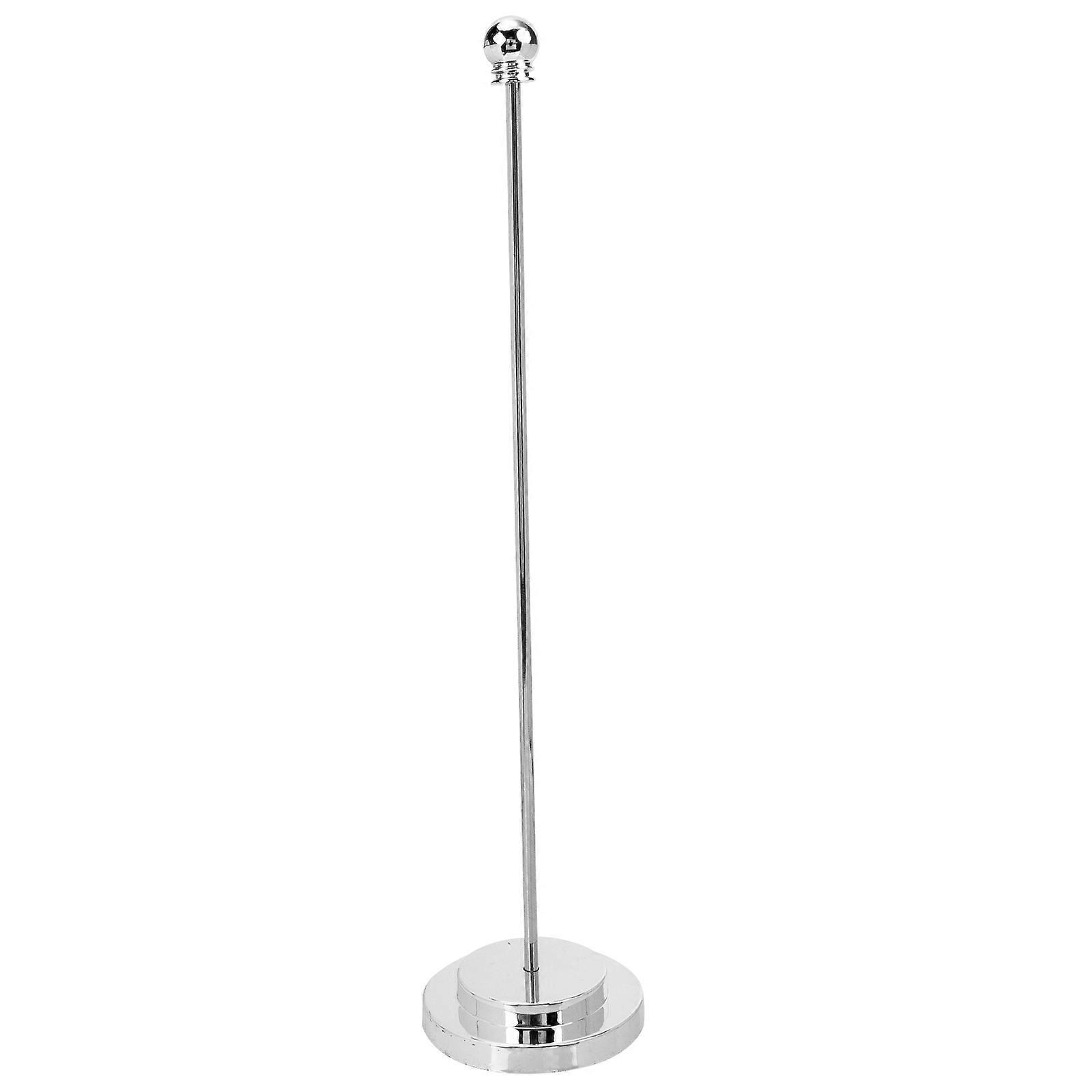 Metal Mini Flag Holder Desk Flag Support for Small Flags 1Set