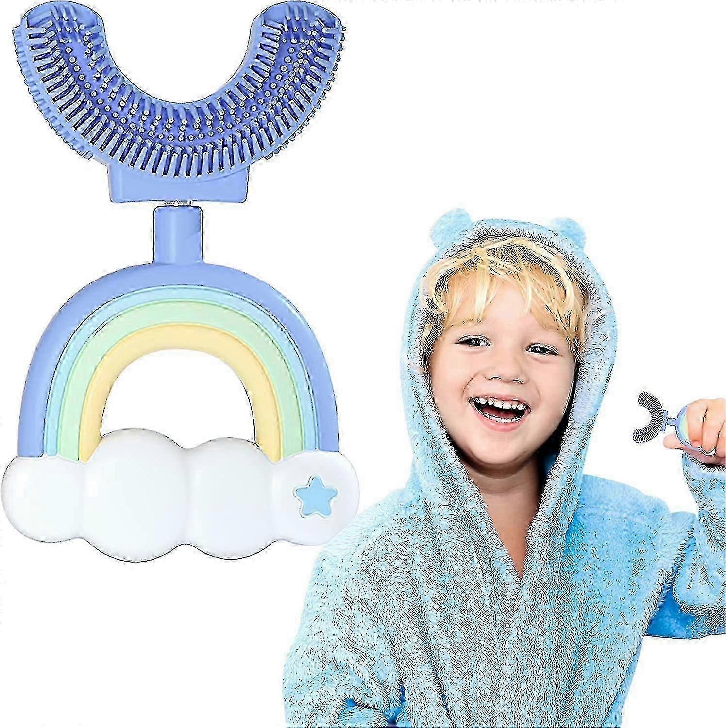 U-Shaped 360° Soft Silicone Toothbrush