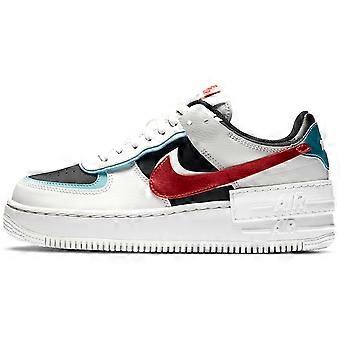 Nike Air Force 1 Low Shadow Bleached Aqua Chile Red Women's DA4291-100