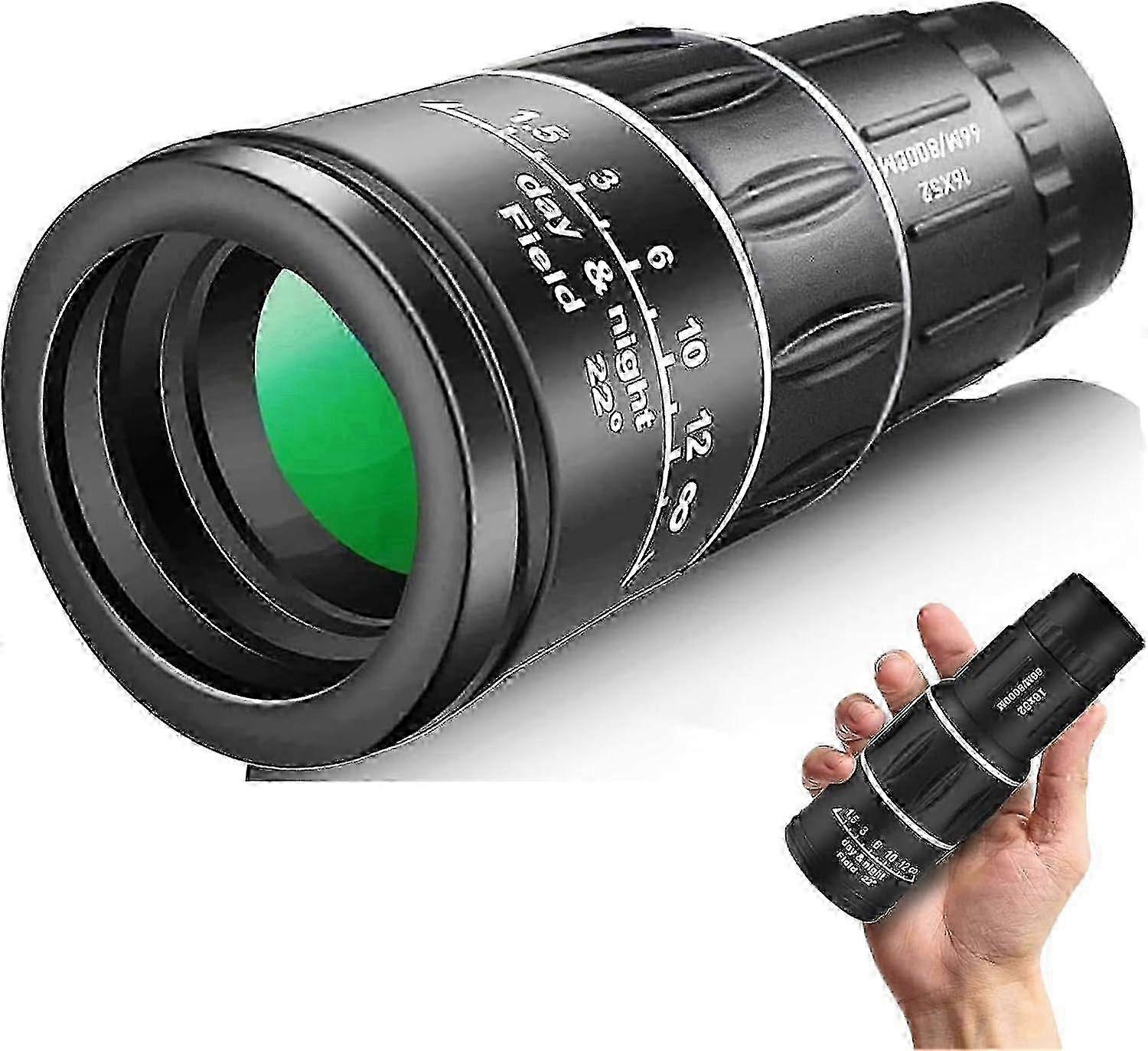 16x52 HD Waterproof Monocular