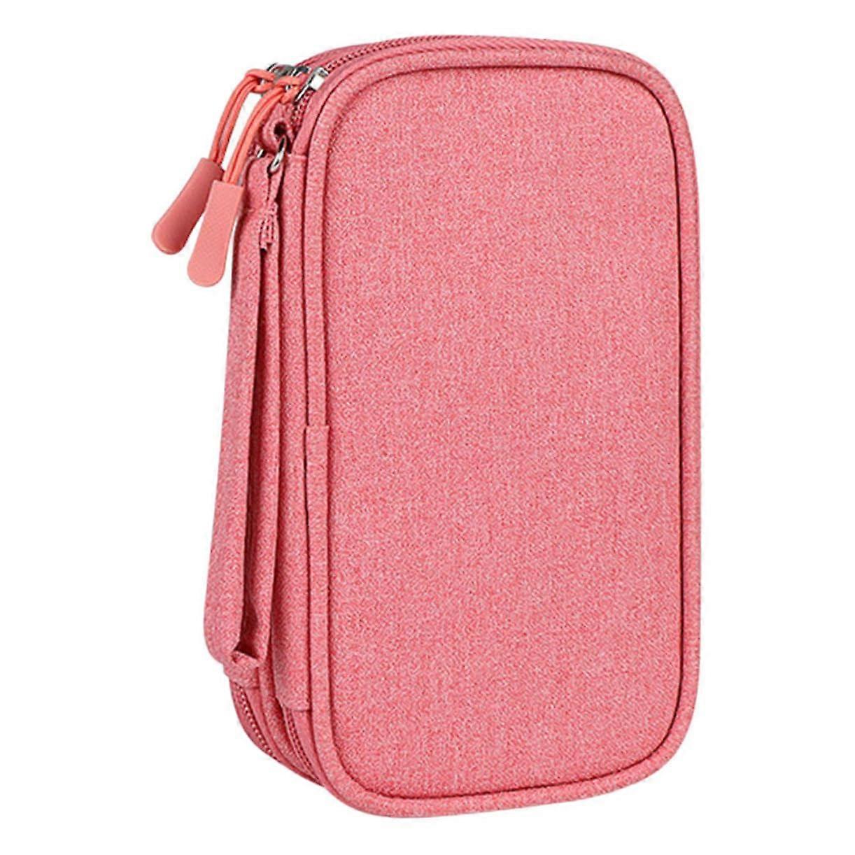 Electronics Organizer Bag for Travel, Durable Cable Storage Case with Quick Access Pockets