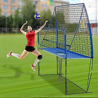 Volleyball net - Training net - Sports net - Practice net - Adjustable net - Blue.