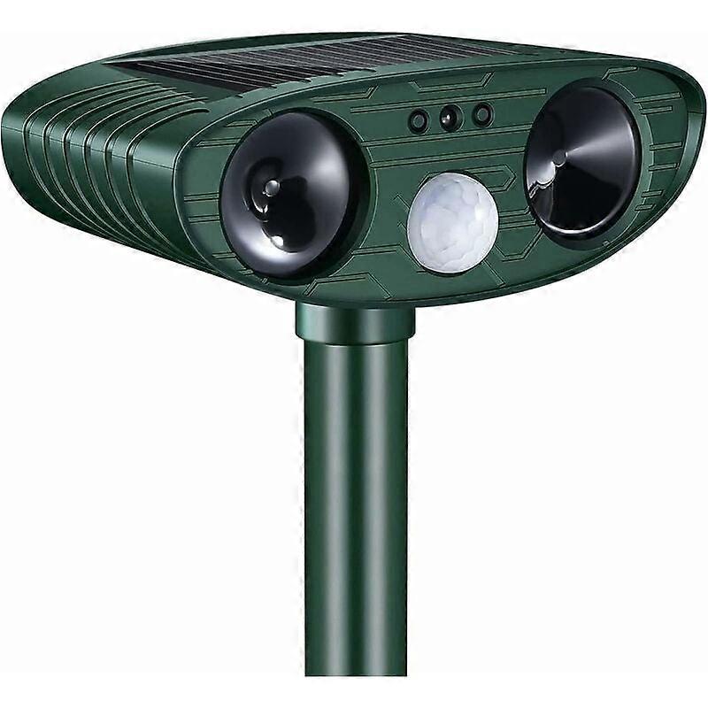 Weatherproof Solar-Powered Ultrasonic Pest Repeller