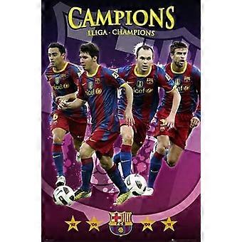 Quebra-cabeça do Barcelona FC, campeão, modelo ZRB096.