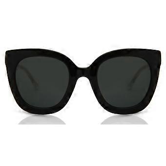 Gucci GG0564S 001 Full Rim Black Women Cat Eye Sunglasses UV3 Original