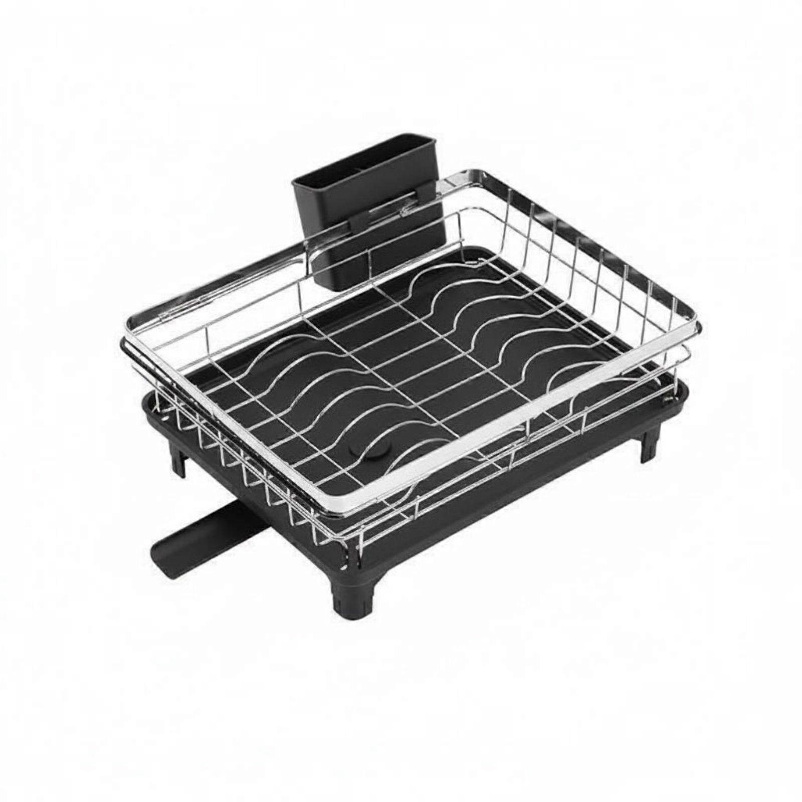 Over the Sink Dish Drainer Multi-Functional Adjustable Sink Colander