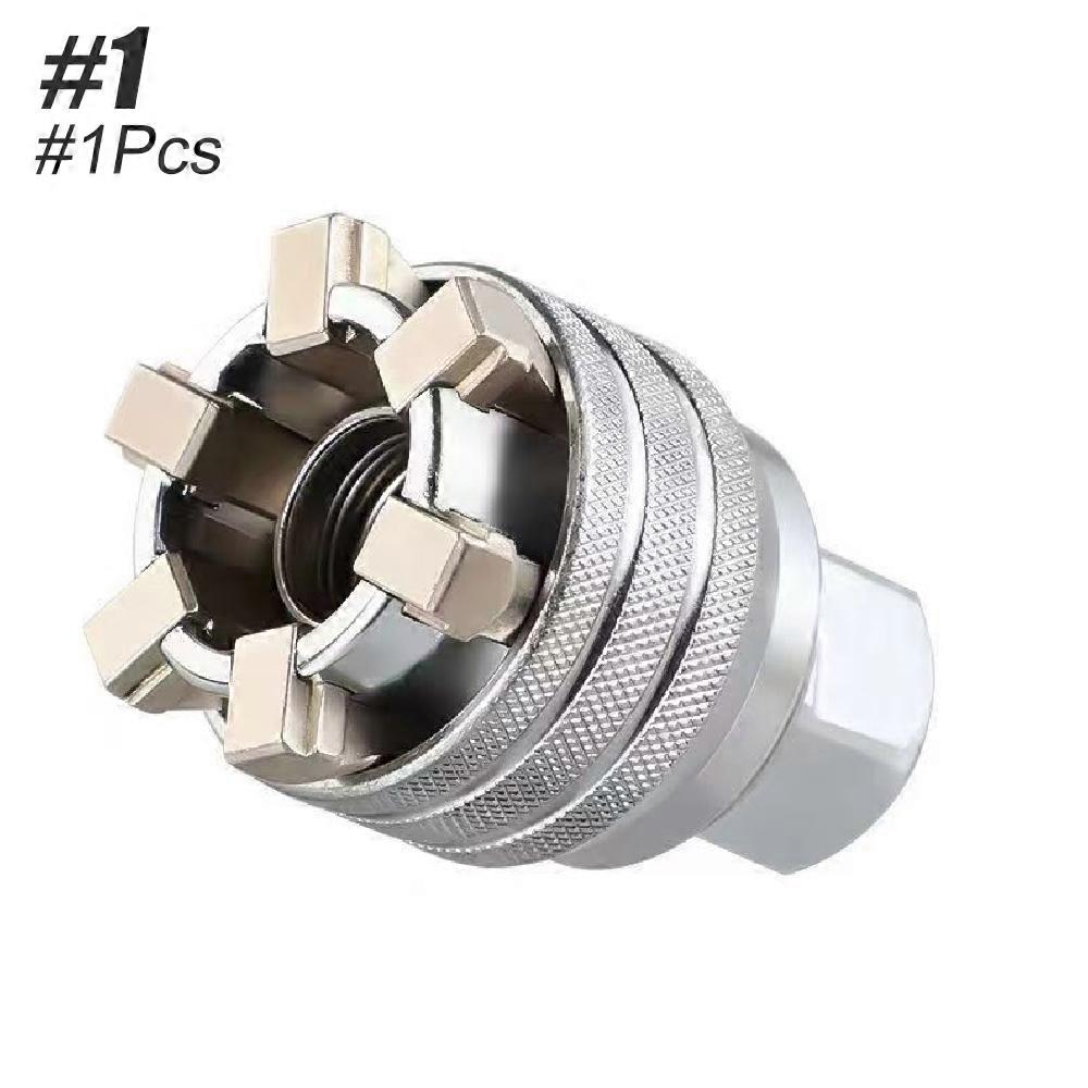1PCS Multi-Function Universal Socket Wrench Tool, Adjustable Socket Sleeve for 3/8" Drive Ratchet Torque Wrench & Power Drill