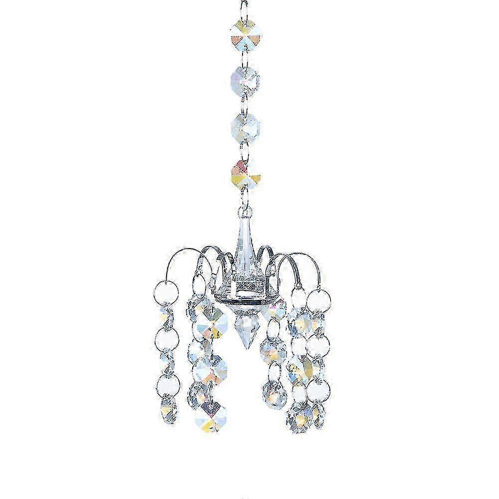 Sunlight-Activated Crystal Pendant