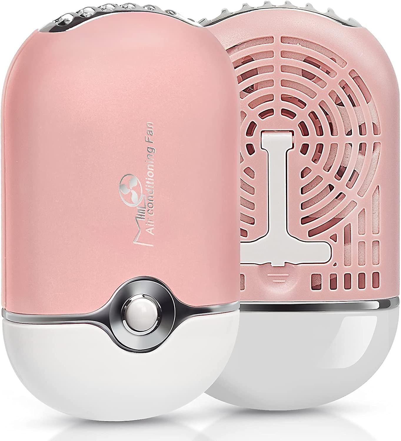 Eyelash Fan, Portable Handheld Rechargeable Mini Lash Fan Dryer with Built in Sponge USB Mini Fan Air Conditioning Blower for Eyelash Extension