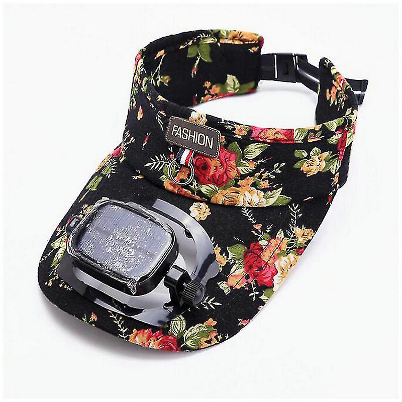 New Products For Direct Sales Sunhat With Cooling Fan Solar Charger Sn