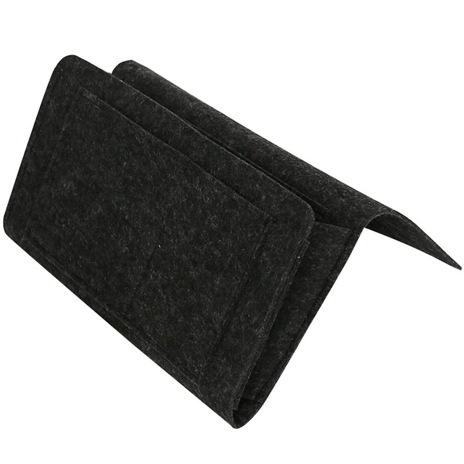 Bedside Organizer Caddy Thick Felt Made Multi-pockets Holder Bag