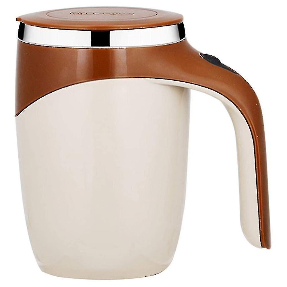 380ml Self Stirring Mug With Lid Automatic Magnetic Stirring