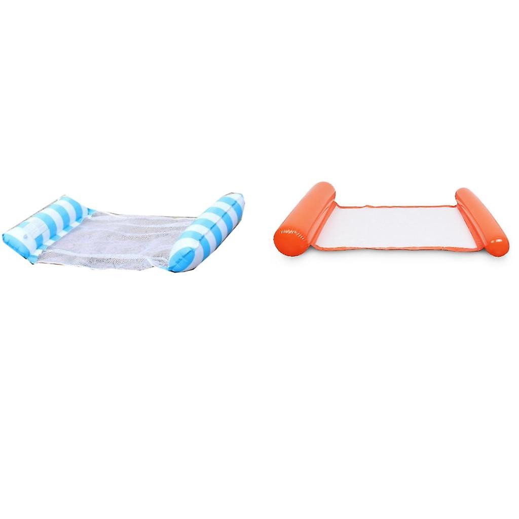 Inflatable Floating Water Hammock Floats Pool Lounge Bed Chair 7