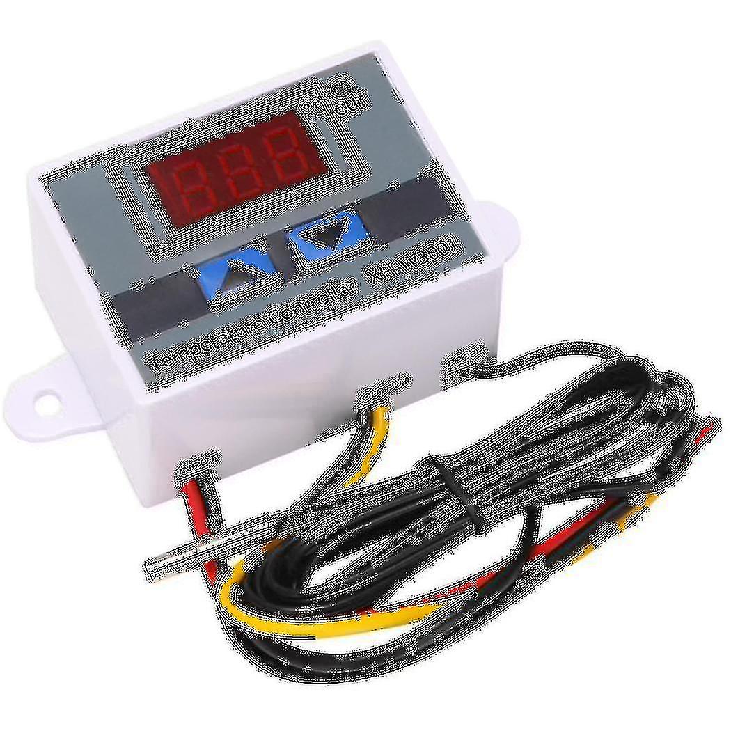 220v Digital Led Temperature Controller 10a Thermostat Control With Switch Digital Display Incubati