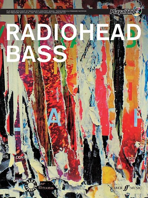 Radiohead Authentic Bass Playalong Paperback Book