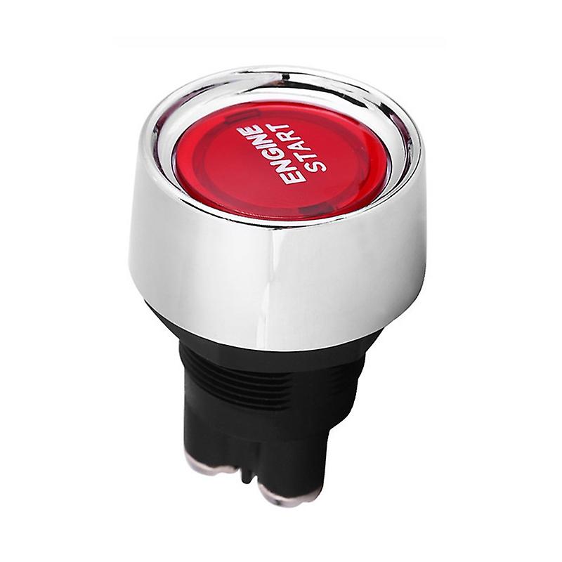 Hot 12v/24v 50a Car Engine Start Push Button Keyless Start Button Ignition Starter Car Engine Start Button Accessories