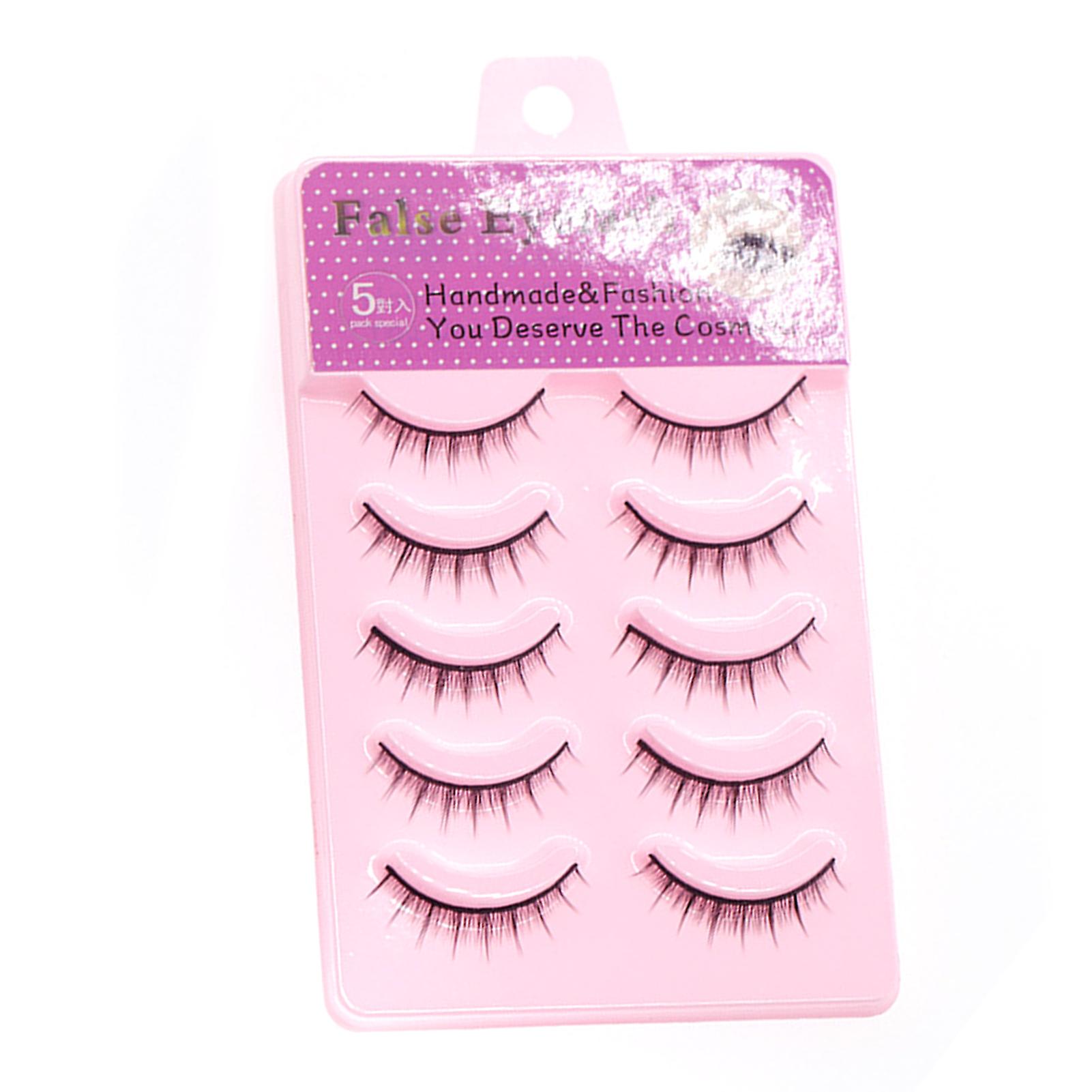One Piece Style False Eyelashes Easy To Apply False Eyelashes For Party Wedding Dating Afternoon Tea
