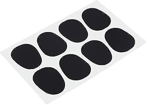 Alto Tenor Sax Saxophone Clarinet Mouthpiece Cushion, Oval Rubber Mouthpiece Patches Pads Cushions F