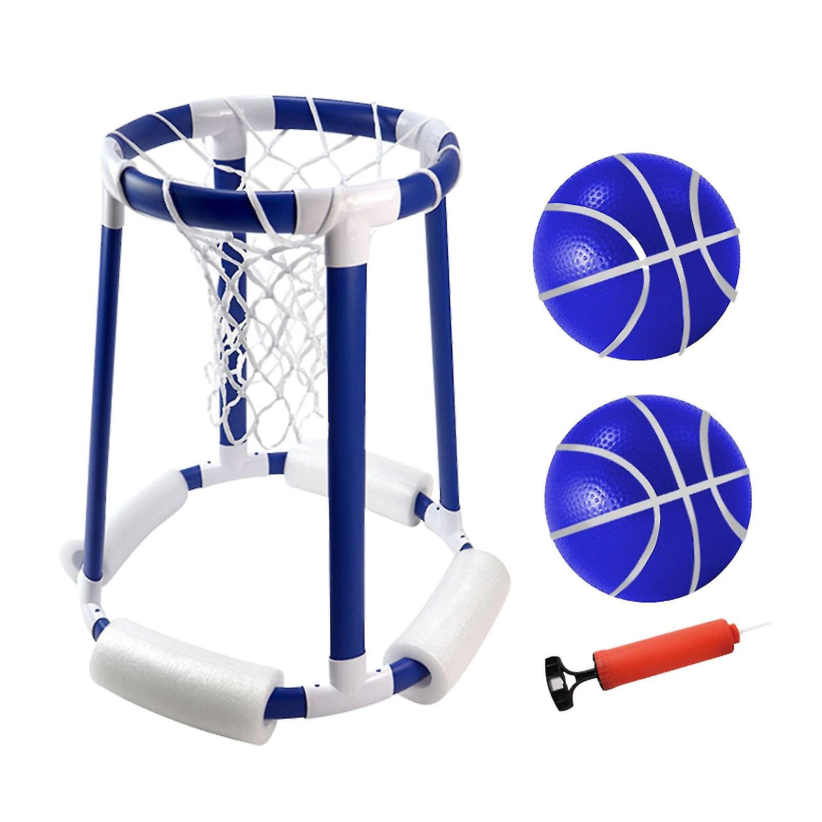 Floating Basketball Hoop For Pool Outdoor Water Competitive Water Basketball Game Set For Kidsfun Floating Pool Toys With 2