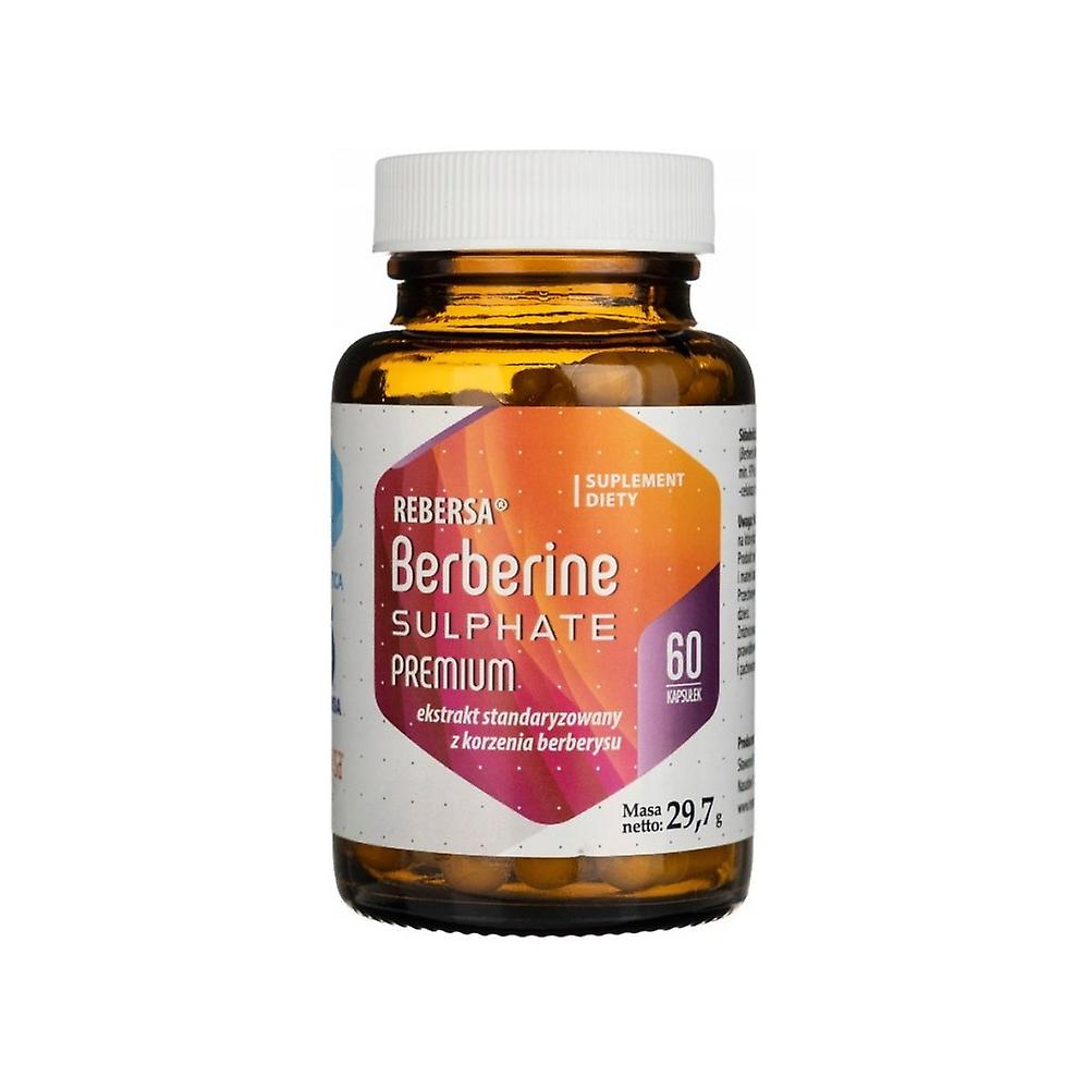 Hepatica berberine sulphate premium barberry extract 400 mg 60 caps. BI8762