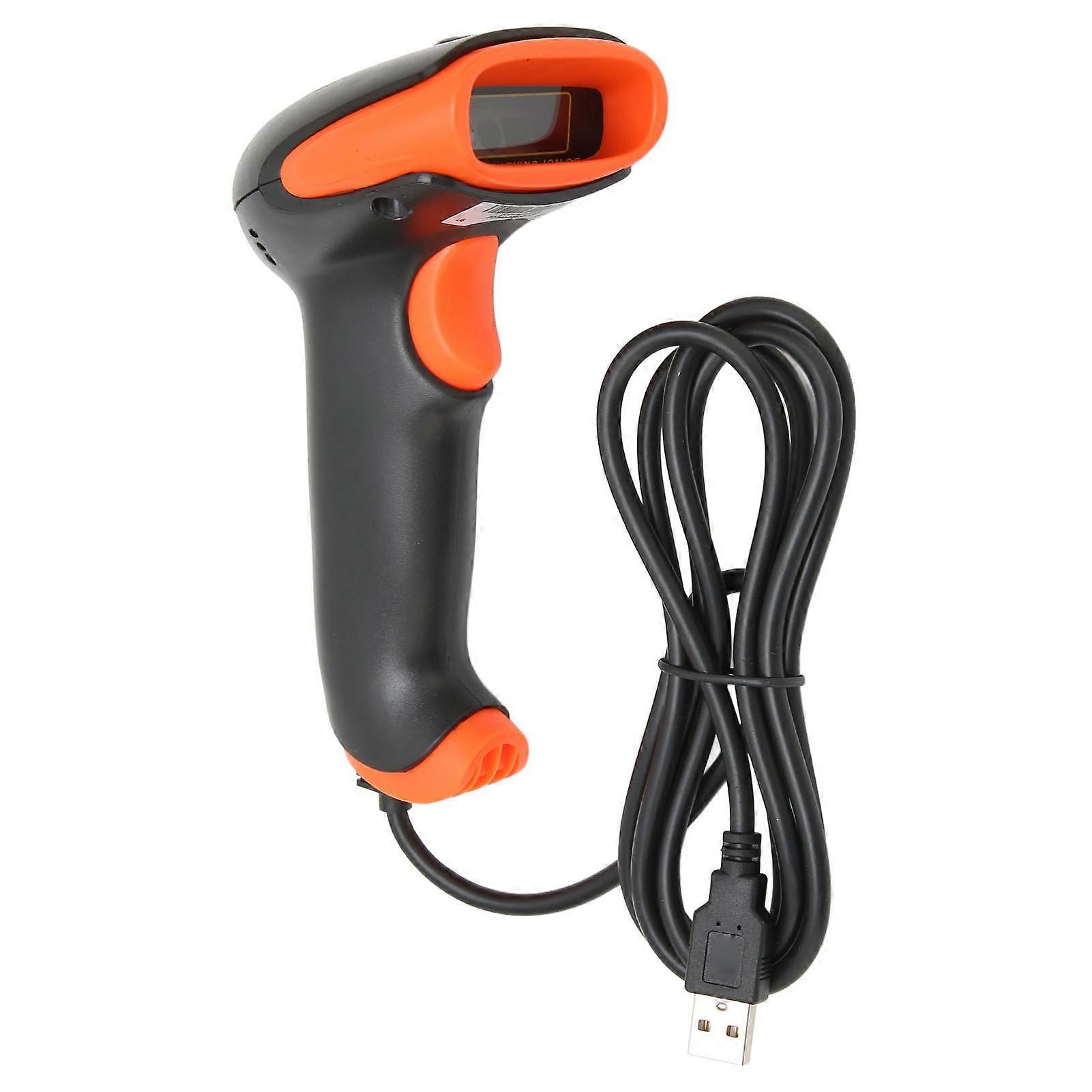 Barcode Scanner Effective Fast Light Weight Ergonomic Design Compact Safe Reliable Durable Reader for Shop