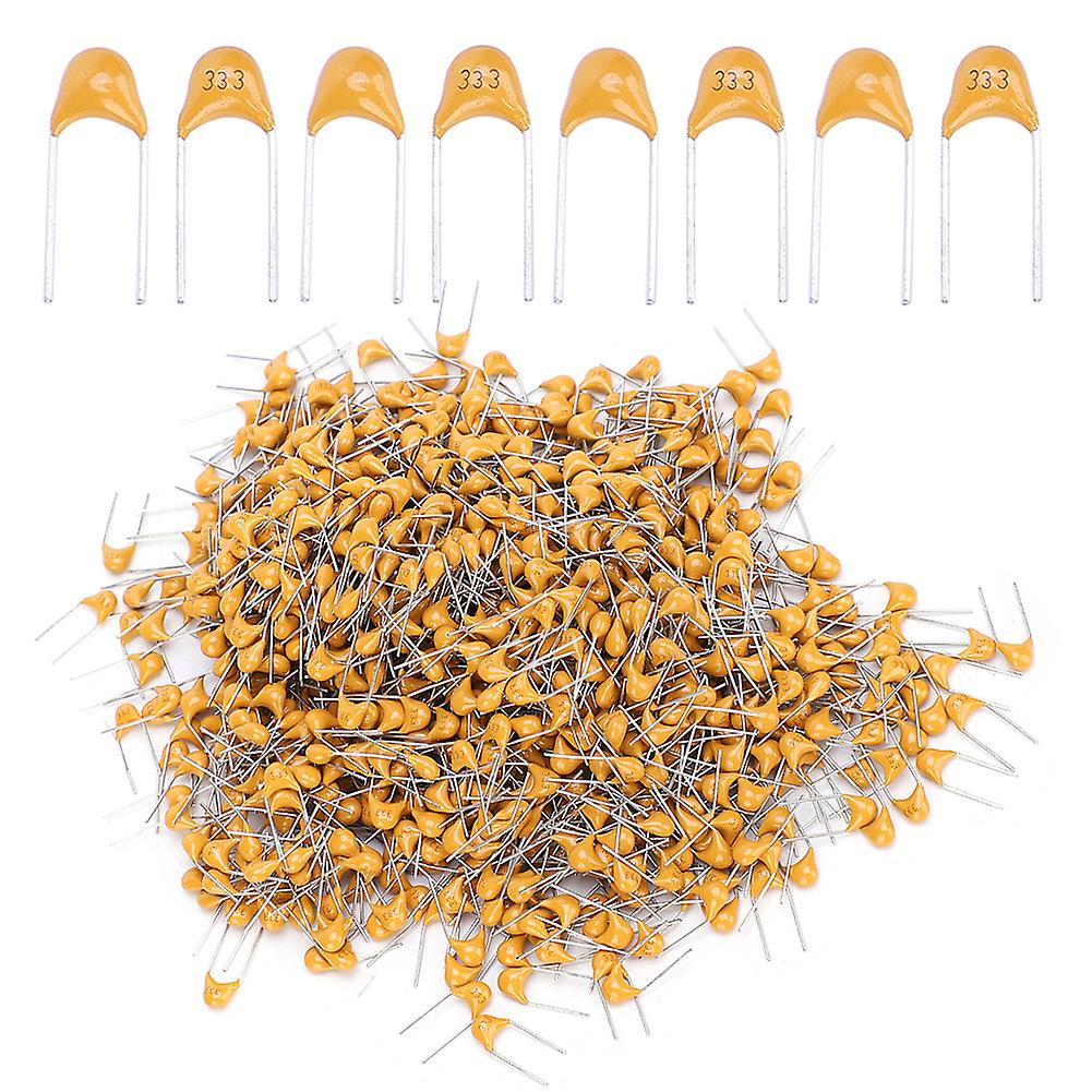 1000pcs Monolithic Capacitor 5.08MM DC50V 33NF 10% Ceramic Capacitor Accessory