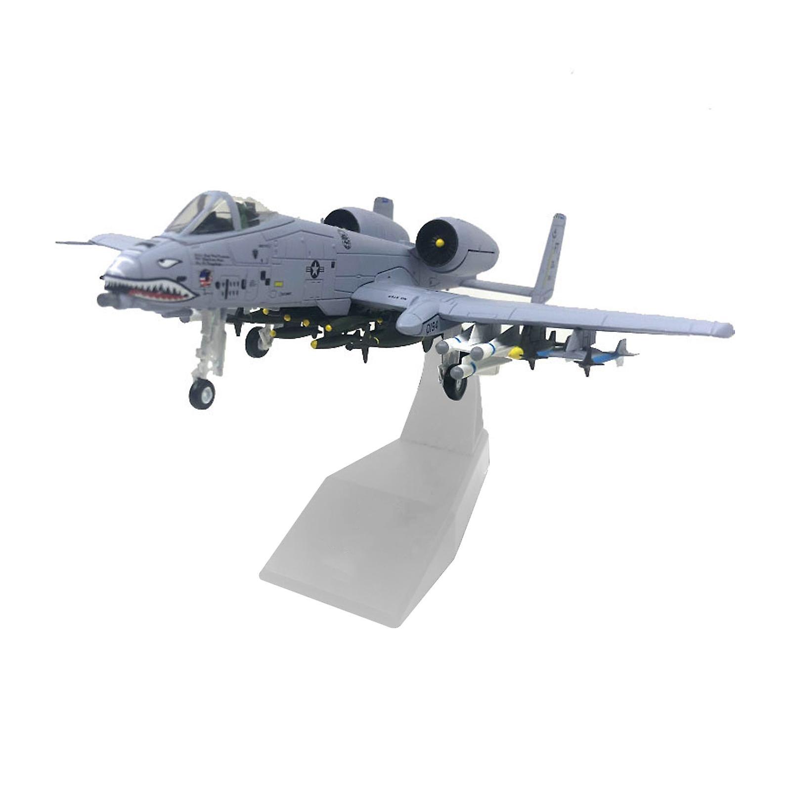 Flugzeugmodell-Display-Ornamente Druckgussflugzeug für a10 Fighter Desktop Bar