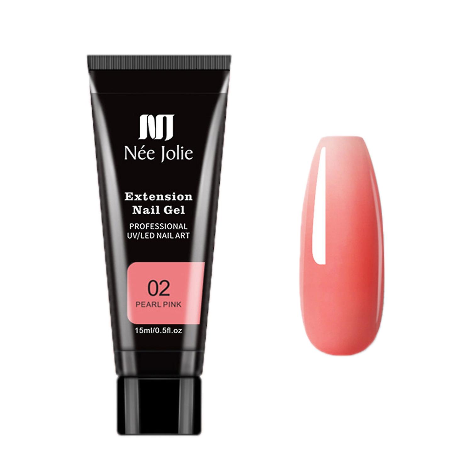 15ml Nail Extension Gel Excellent Saturation Tips Extending Various Colors Clear Quick Building