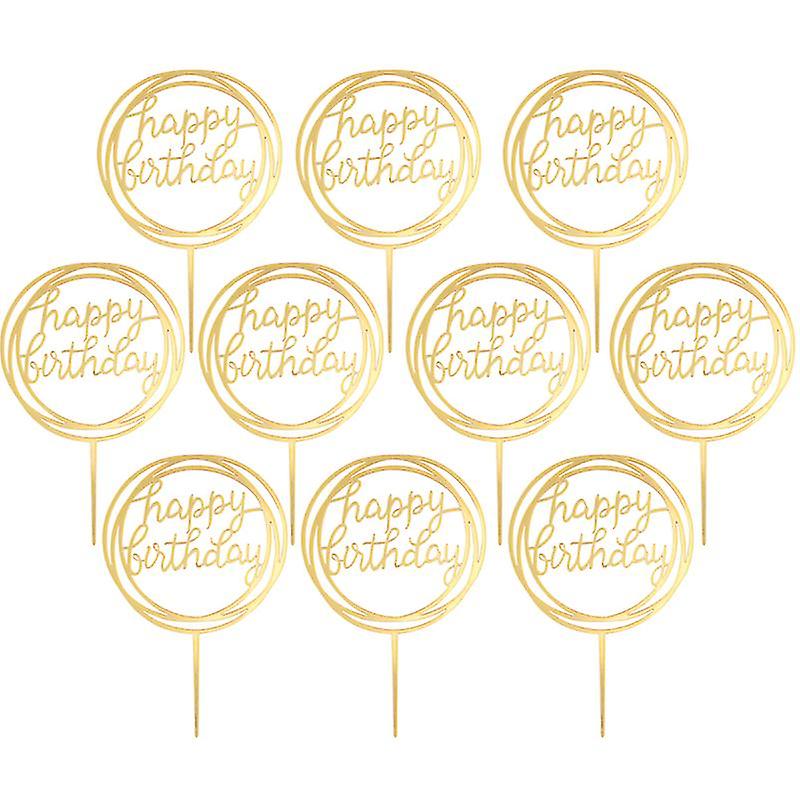 10pcs Cake Toppers For Banquet