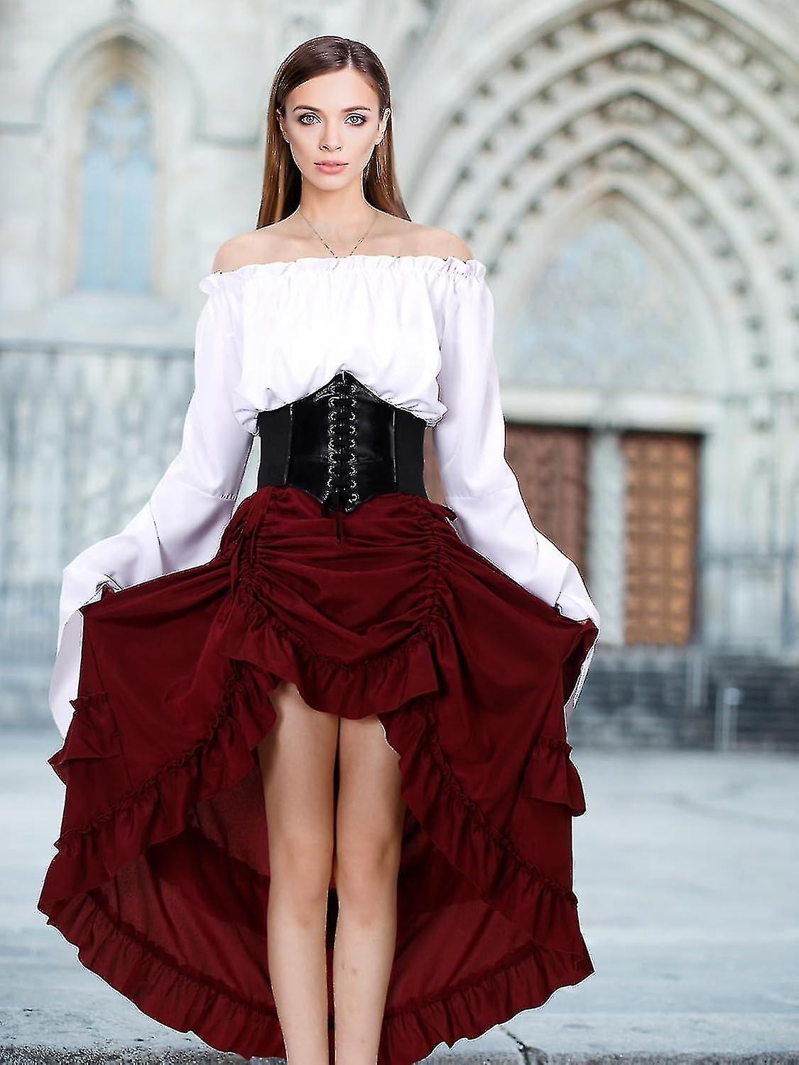 Corset Female Pirate Boots Disfraces De Mujer Women's Pirate