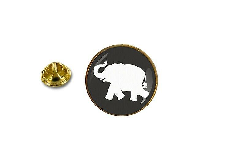 pine pine pine badge pin-apos;s metal with butterfly claw elephant silhouette