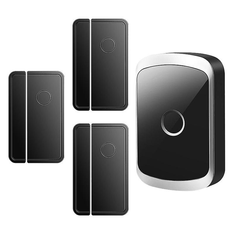 CACAZI M20 Smart Wireless Doorbell Burglar Alarm EU Plug