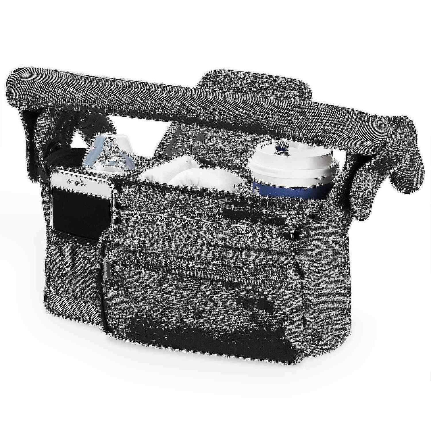 New trend universal stroller storage box with insulated cup holder