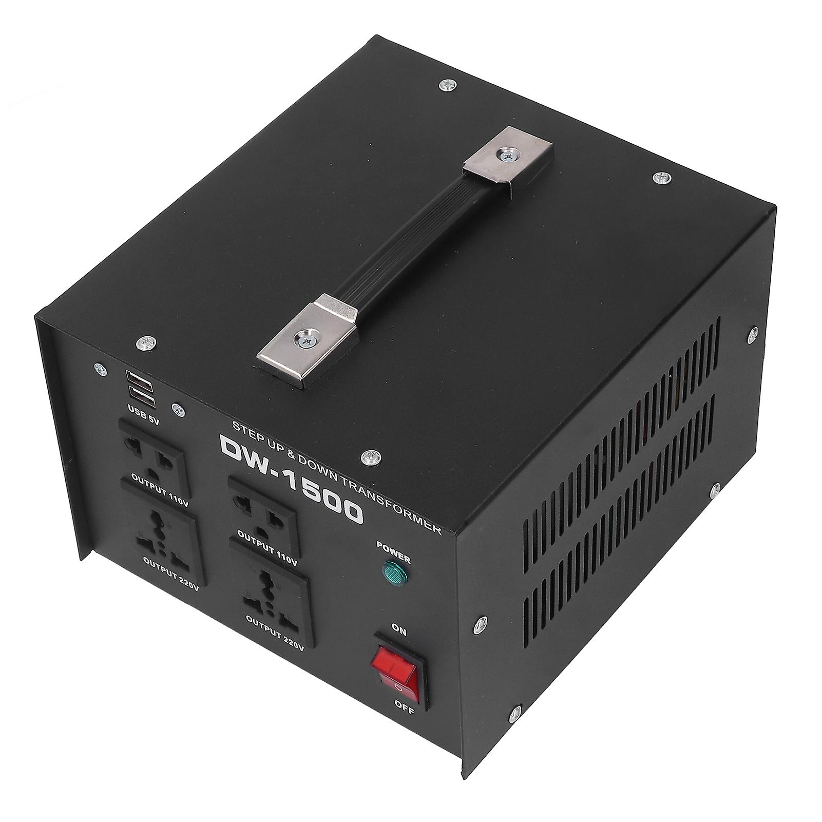 Transformador de potencia de 1500 W Convertidor de voltaje reductor elevado