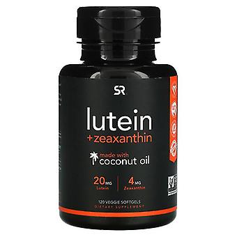 Sports Research, Lutein + Zeaxanthin with Coconut Oil, 120 Veggie Softgels