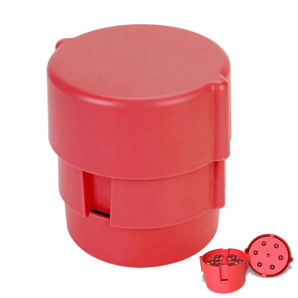 Cherry Pitter, Cherry Core Pit Remover 6 Holes Cherry Stoner Pitter Quick Release, Multiple Cherry Pit Remover Cherries Corer Pitter Kitchen Tools
