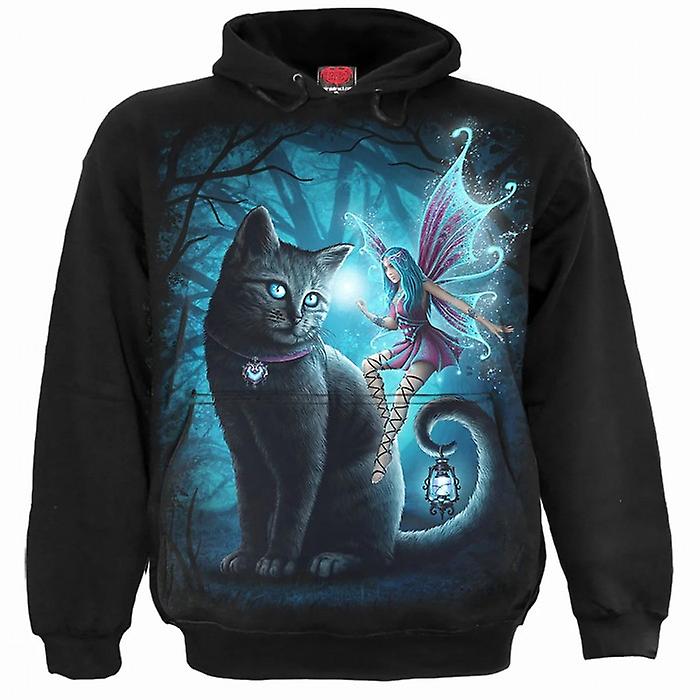 Spiral Direct Childrens/Kids Cat & Fairy Drawstring Hoodie