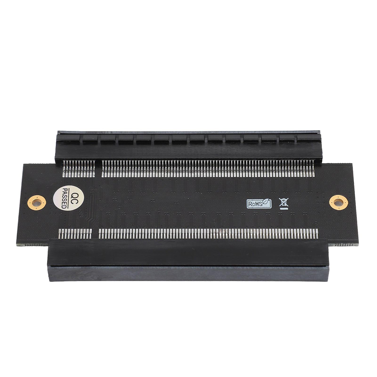 PCIe 16X Riser Adapter Female to Female PCIe 3.0 SPEC Point to Point PCI Express 16X Extension Card for Graphics Card
