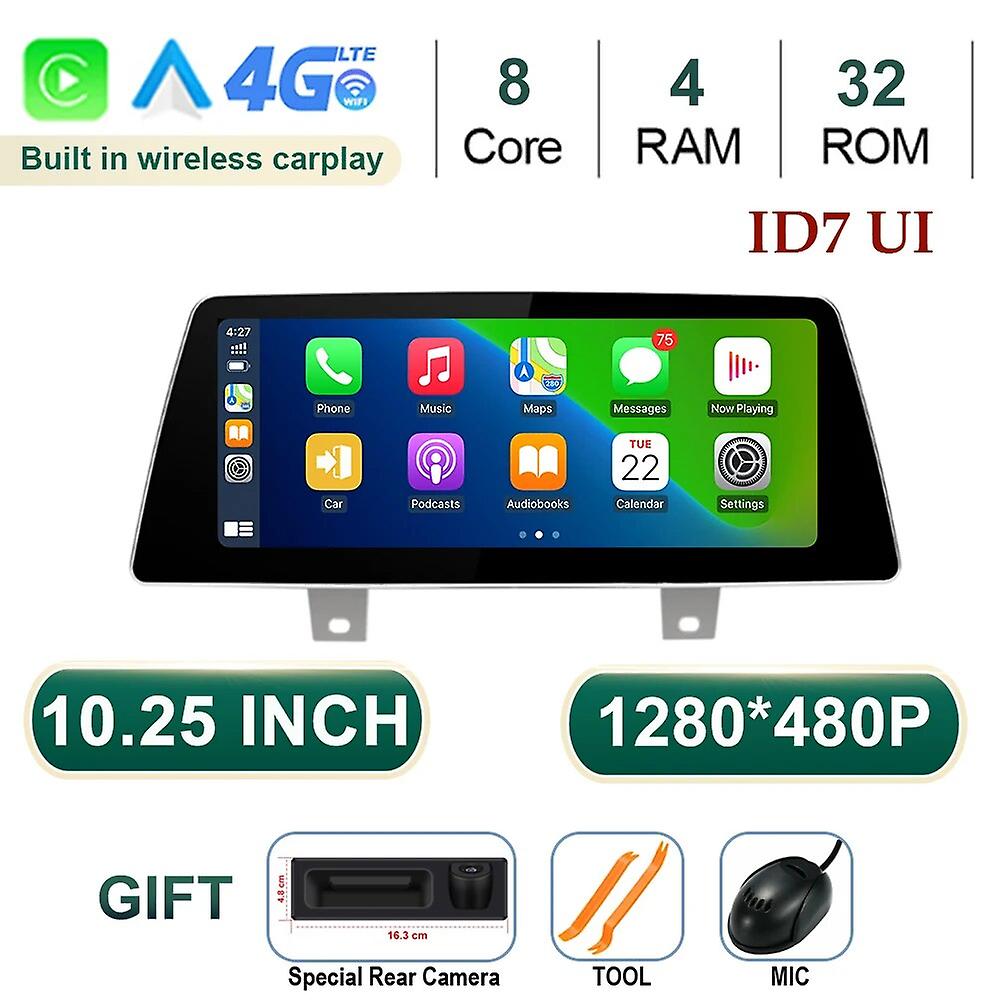10.25" Car Multimedia Video Player Android 12 For Bmw 5 Series G30 G31 G38 2018 Evo System 2018 - 2021 Navigation Auto 4g Ips