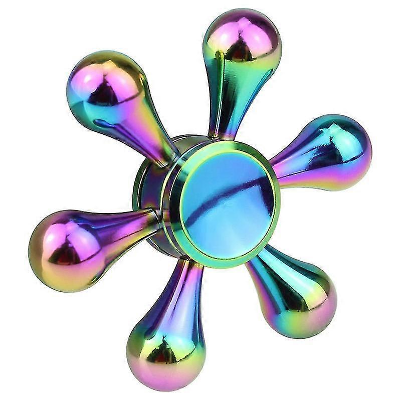 Hand Spinner Fidget Spinner Cuscinetto A Sfera Colori Assortiti - Foto 13
