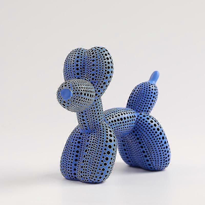Yayoi Kusama Μπαλόνι Σκύλος Άγαλμα Πουά Τέχνη Μπαλόνι Σκύλος Γλυπτική Ειδώλια Ζώων Στολίδια Γραφείο Σπίτι Εσωτερική Διακόσμηση