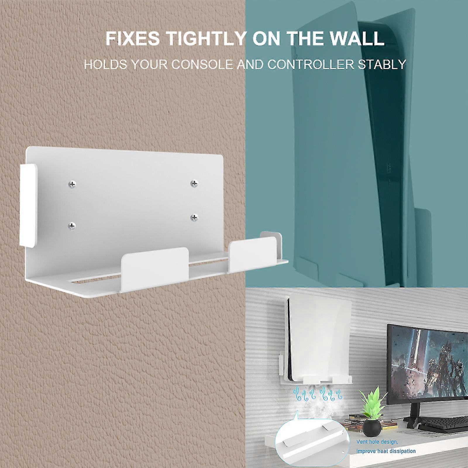 Wall-mounted Bracket Storage Rack Storage Bracket Hanger Holder Set For Ps5 Host